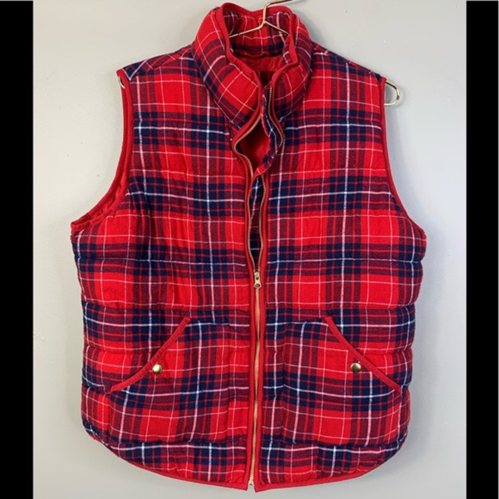 Merona Plaid Vest